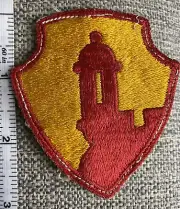 ANTILLES DEPARTMENT PATCH-OFF UNIFORM-----------------------ORIGINAL WW2-WWll *