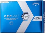 Callaway ERC Soft 360 Fade Golf Balls (White, 12pk) 1dz 2023 NEW