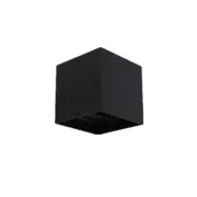 Modern 6W Black Led Square Wall Lamp Surface Install Light Fixture