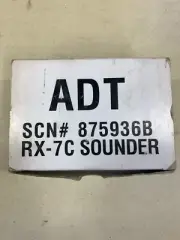 ADT HONEYWELL RX-7C Indoor Sounder Alarm Security System Siren 875936B Home Loud