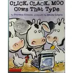 英文小說 英文讀物 英文童話書 英文故事書 CLICK, CLACK, MOO COWS THAT TYPE