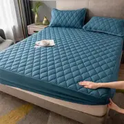 180*200CM Mattress Protector Cover (Without Pillowcase), watertight Fitted Sheet Pet Bed Cover Color Blue
