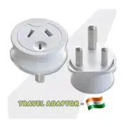 Travel Adapter Power Adaptor Socket to Plug Australia AU To India/South Africa