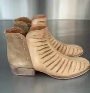 Vera Cruz laser cut leather boots from Sundance, sz 36 (6) and 37 (6.5-7). New!