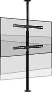 360 Degree TV Floor Stand with Adjustable Bracket Rotating Rack for TV Cabinet Partition Wall Mount for 32 75 inch LED Screen Display Up to 110 lbs Fits Size 170 205cm
