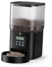 Automatic Cat Feeder, Automatic Dog Food Dispenser Programmable Control 1-6 5L