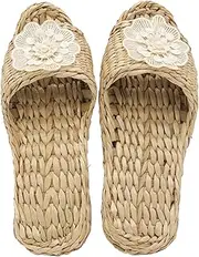 [ティーライフ] Daikai 221507 Gama Slippers, Sheer Flower, Ivory, IV, Free, 8.7-9.4 inches (22-24 cm), Outer Dimensions 10.2 inches (26 cm)