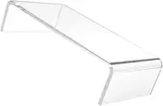 Laptop Riser Stand Acrylic Monitor Lifting Rack Desk Converter Vertical Pc Stand Wrist Rest