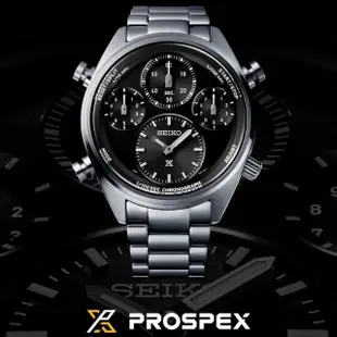 【SEIKO 精工】PROSPEX系列 SPEEDTIMER 熊掌 太陽能計時碼錶/SK027(SFJ003P1/8A50-00A0D)