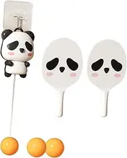 Generic Indoor Panda Hanging Table Tennis Tennis Practice Self Training Practical Interactive Toy for Sports Kids Adults