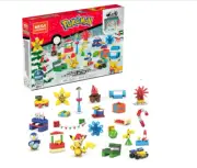 Mega Construx Pokemon Holiday Advent Calendar 202 pc Construction Set age 6+