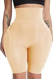 [kejlyouejn] Hip Pads Hip Enhancer Shapewear Fake Butt Padded Underwear for Women Butt Lifter Crossdressers Dip Shaper Pads Panties