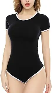 [CutiePlusU] Cotton Button Crotch Bodysuit Onesie Pajamas Basics Romper