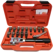 Hydraulic Double Flaring Tool Kit T&E Tools 7201