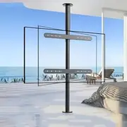 Tv Mounts Motorised Stand，TV Mounts, LCD TV Frame Floor Stand - LCD TV 360 Degree Rotating Frame Floor Stand - Tv Wall Mount, Partition Wall Rotating Rack Rotating TV Cabinet Rotating Base,