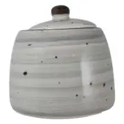 International Tableware, Inc RT-61-ST Rotana Stone 8 oz Ceramic Sugar Container