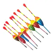 10pcs Bobbers Fishing Floats Spring Bobbers Fish Floats Steelhead
