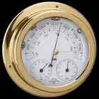 Anvi Polished Brass Barometer, Thermometer & Hygrometer Tripple Combo -120mm Dia