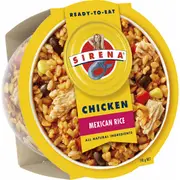 Sirena Ready To Eat Mexican Rice With Chicken 190g