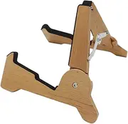 SWOOMEY Wooden Guitar Stand Portable Folding Design for Electric Acoustic and Bass Instruments Guitar Display Tool for Music Rooms and Stages Lightweight and Detachable Support