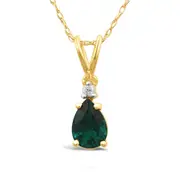 Bevilles Pendant Necklace 9ct Yellow Gold