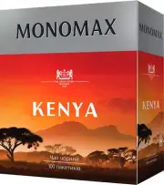 MONOMAX Ukrainian Black Tea 100 Bags KENYA 100 Tea Packets Made in Ukraine