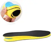 FOMIYES Sweat Absorbent Insoles Sports Shoes Insoles Breathable Damping Arch Support Size s
