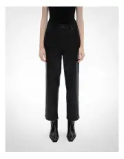 [Witchery] Crop Straight Coated Jeans in Black