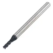 1Pcs HRC45 2.5mm-50L 4 Flute CNC Carbide End Mill Cutter Drill Bit For Steel