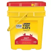 Tidy Cats Clumping Cat Litter 24/7 Performance for MultipleCats 35lb Pail