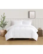 Truly Soft Green Solid Comforter Set