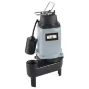 Wayne WCS50T Cast Iron Sewage Pump with Tether Float Switch - New In Box