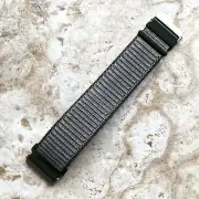 Green Olive Sports Hook and Loop Adjustable Nylon Band Strap for Fitbit Versa
