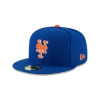 在飛比找PChome24h購物優惠-【NEW ERA】5950 MLB 球員帽 大都會 藍-NE