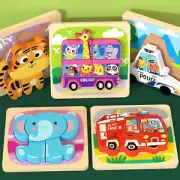 Puzzles to Reduce Consumption Children Puzzles for Kids Puzzle Toy Set Kids Safe