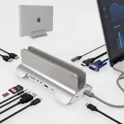Docking Station For Notebook 11-in-1 USB C to HDMI VGA Hub Adapter