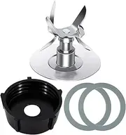 Replacement Parts ，Compatible for Oster Osterizer Blender Blades with 4902 Blender Jar Bottom & 6 Point Fusion Blade 4961