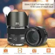 MEIKE 85mm F1.8 Full Frame Auto Focus Lens for Canon EOS EF Mount DSLR Cameras