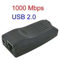 在飛比找蝦皮購物優惠-單埠 USB2.0 高速1000Mbps乙太網路列印伺服器/