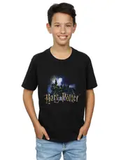 Absolute Cult Hary Potter Boys Hogwarts Castle T-Shirt Black 12-13 years