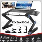 Foldable Laptop Stand Notebook Computer Desk Home Bed Sofa Office Tray Table New