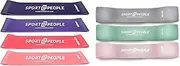 Sport2People Exercise Resistance Loop Bands with 2 Workout E-Books for Strength Training and Physical Therapy - Fitness Mini Loops for Booty, HIPS and Legs