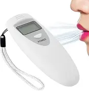 Personal Alcohol Analyzer BAC Testing Machine | Precise Digital Breath Detector for Reliable Results Compact Breathalyzer with LCD Screen for Roadside Self-Check and Driver Alcohol Level Monitoring An