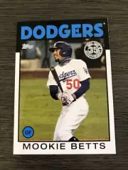 2021 Topps Series 1-1986 Retro-Mookie Betts-Mint
