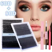 DIY Lash Extension Kit Individual Lashes Cluster D Curl Eyelash Extension Kit