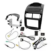 Aerpro Double DIN Head Unit Installation Kit - Black, FP9680PK