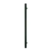 Radiant VTR-950 Vertical Heated Towel Rail - 40 x 950 mm - Matte Black - Stainless Steel