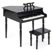 Best Choice Products Kids Classic Wooden 30-Key Mini Grand Piano Musical Instrum
