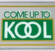 Vintage Come Up to Kool Cigarette Vending Machine Mirror Glass Advertising Sign