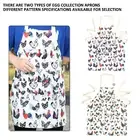 Enduring Canvas Egg Apron Egg Collecting Apron with 11 Pockets Chicken Egg~
